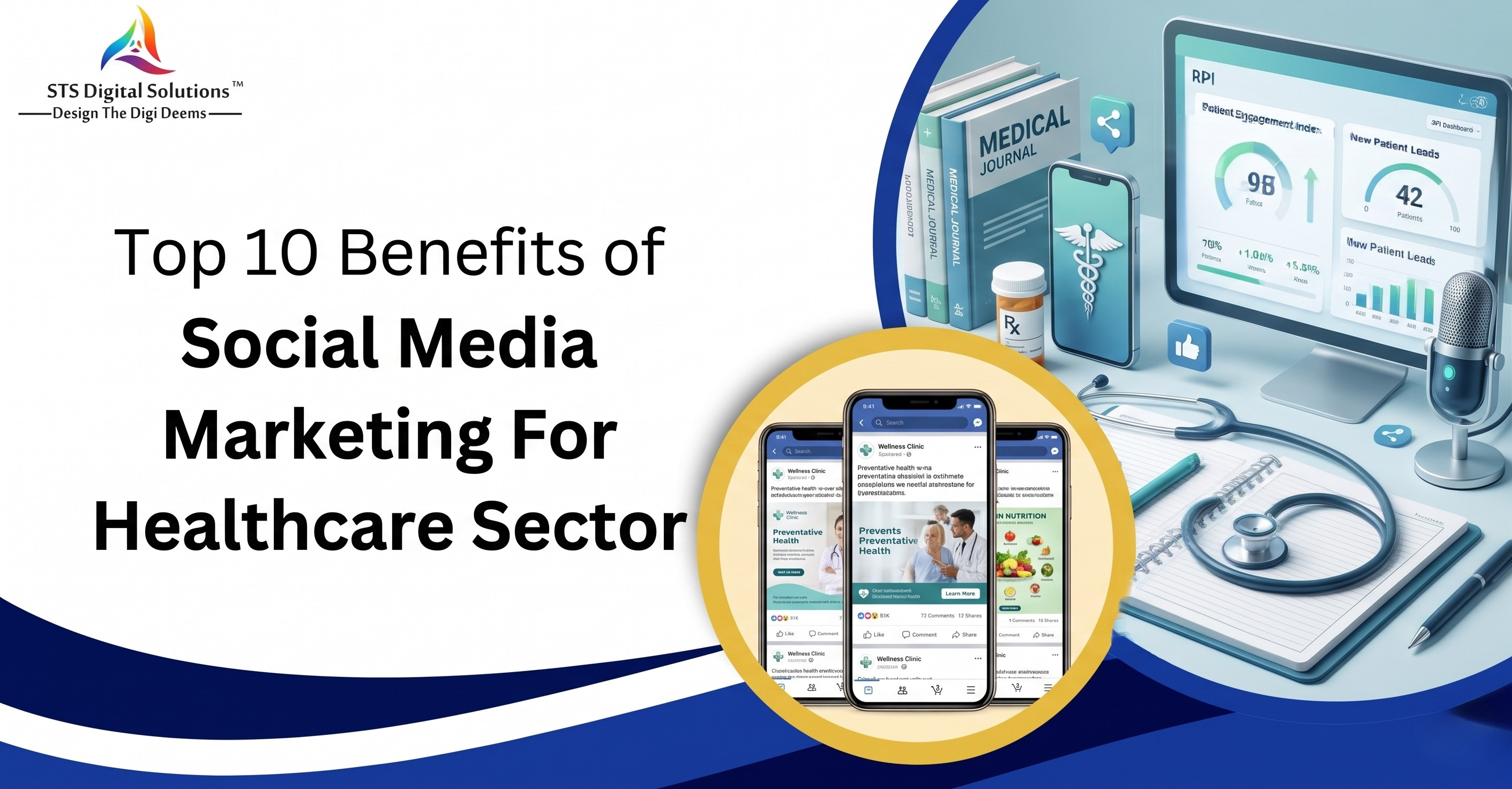 Top 10 Benefits of Social Media Marketing For Healthcare Sector