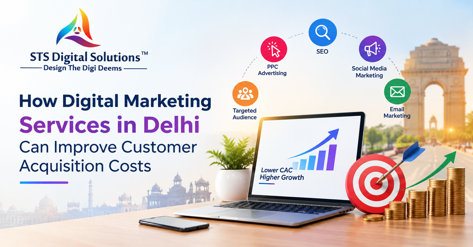 How Digital Marketing Services in Delhi Can Improve Customer Acquisition Costs How Digital Marketing Services in Delhi Can Improve Customer Acquisition Costs