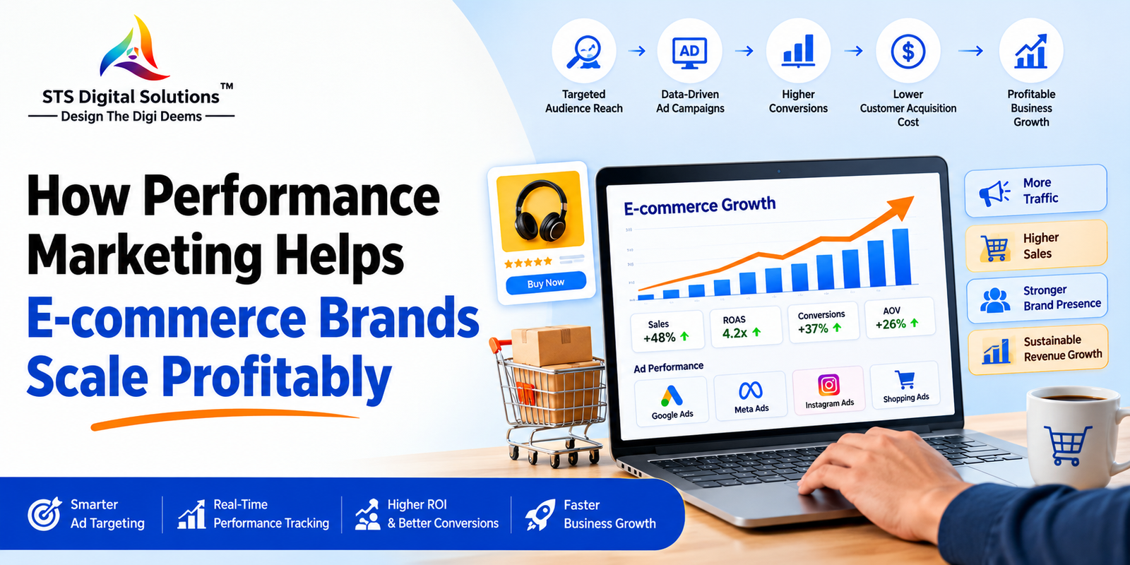 How Performance Marketing Helps E-commerce Brands Scale Profitably How Performance Marketing Helps E-commerce Brands Scale Profitably