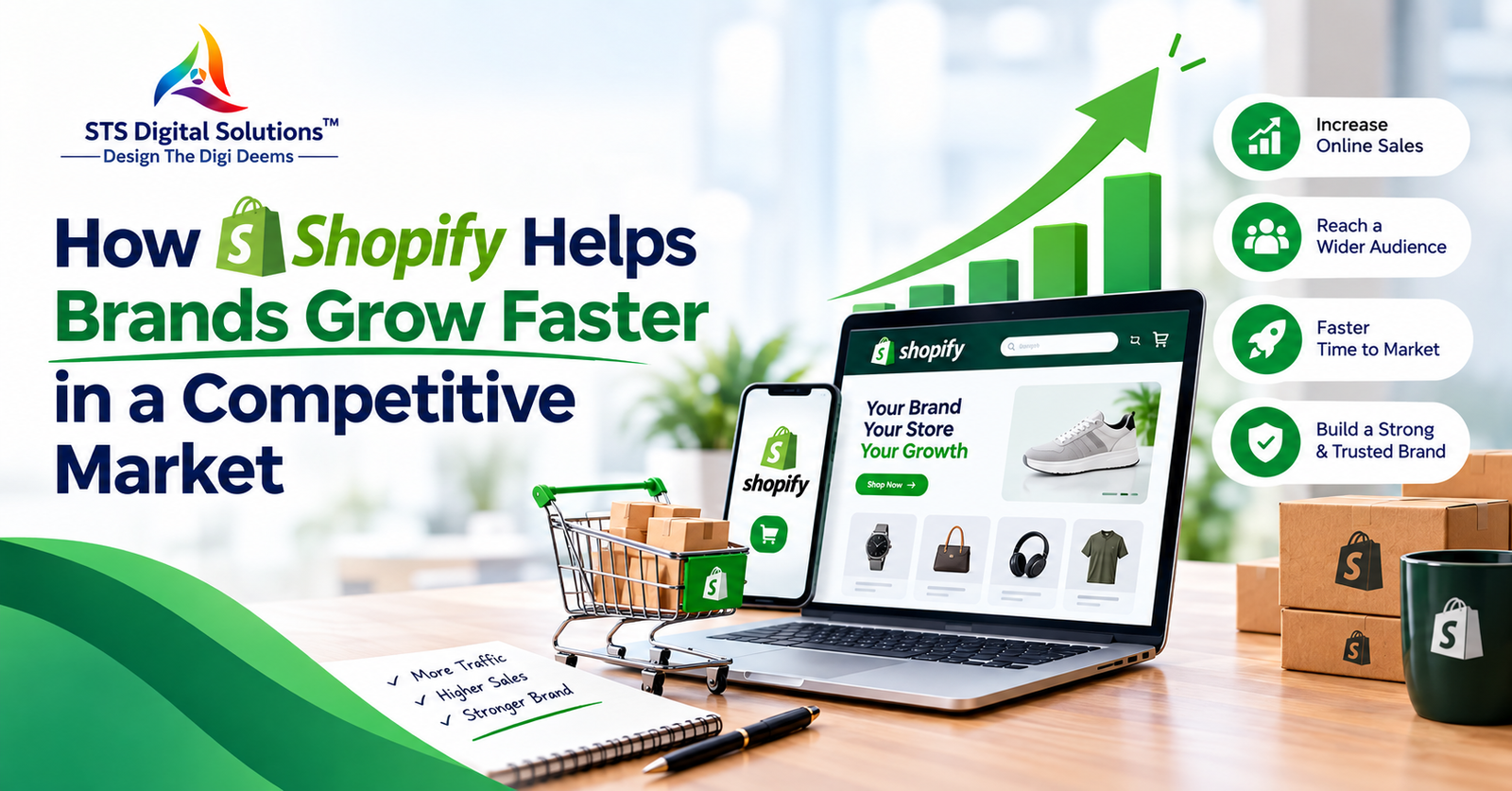 How Shopify Helps Brands Grow Faster in a Competitive Market