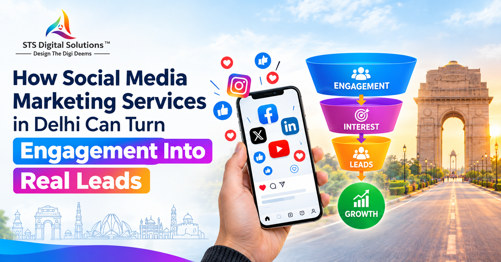 How Social Media Marketing Services in Delhi Can Turn Engagement Into Real Leads How Social Media Marketing Services in Delhi Can Turn Engagement Into Real Leads