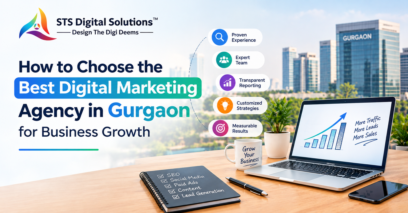 How to Choose the Best Digital Marketing Agency in Gurgaon for Business Growth How to Choose the Best Digital Marketing Agency in Gurgaon for Business Growth