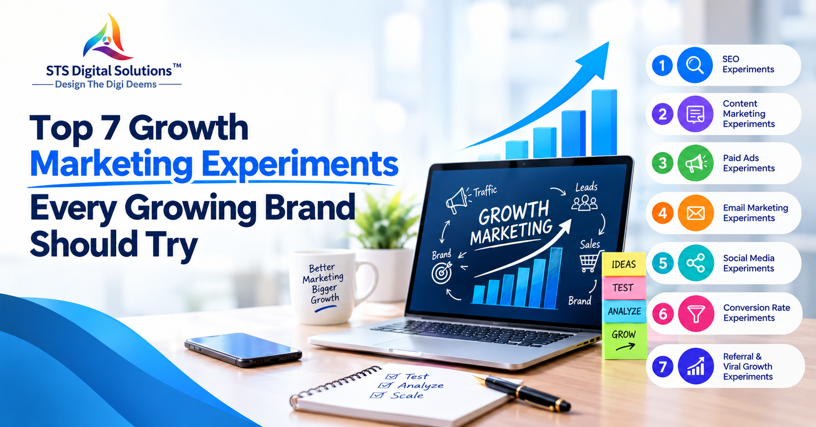 Top 7 Growth Marketing Experiments Every Growing Brand Should Try Top 7 Growth Marketing Experiments Every Growing Brand Should Try