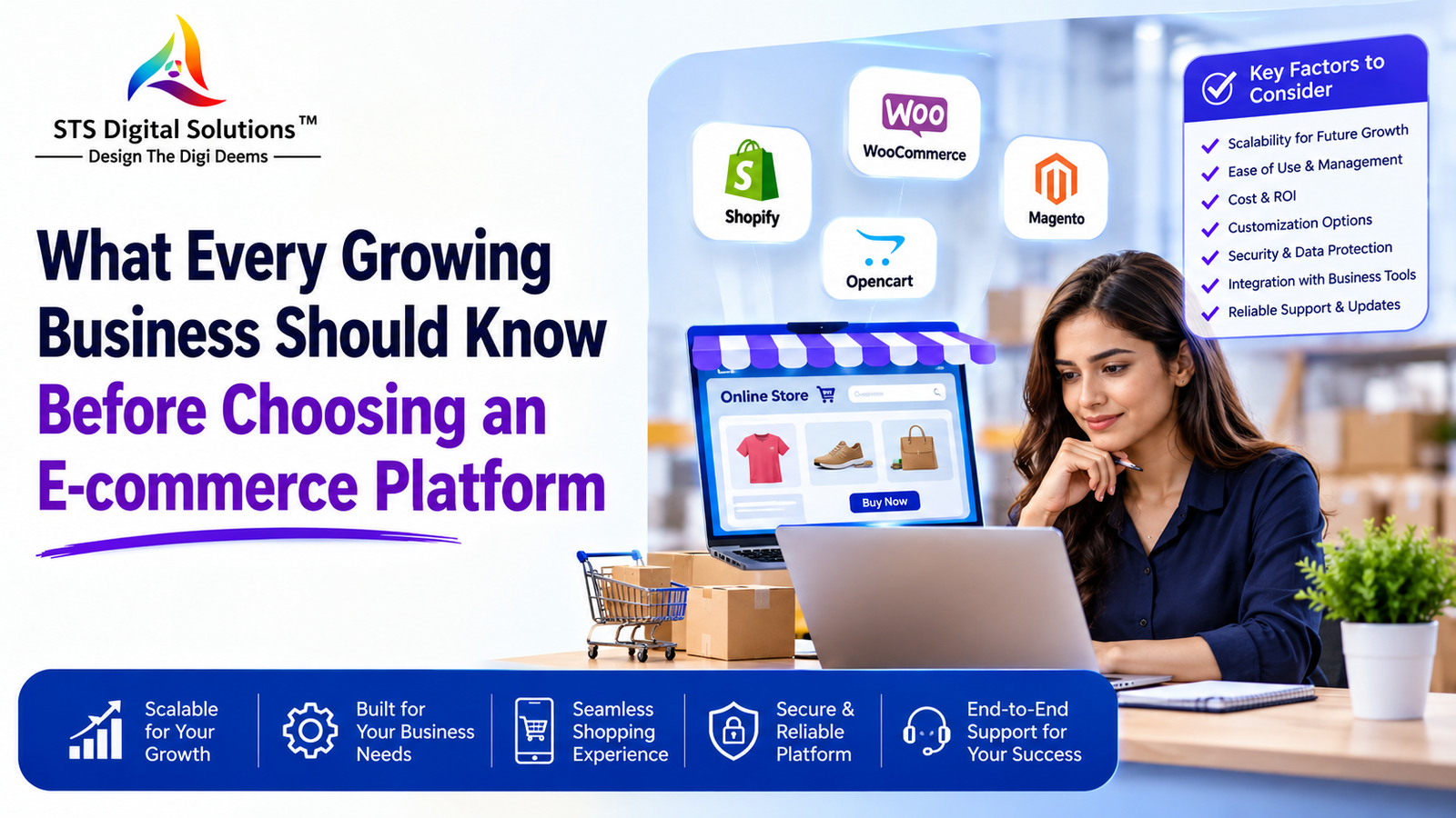What Every Growing Business Should Know Before Choosing an E-commerce Platform
