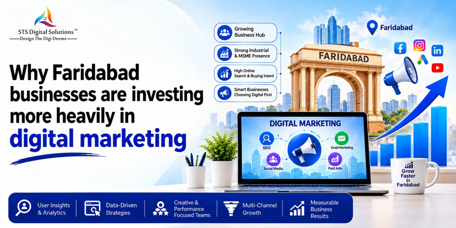 Why Faridabad businesses are investing more heavily in digital marketing Why Faridabad businesses are investing more heavily in digital marketing