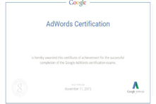 Google Ads Fundamentals Certificate