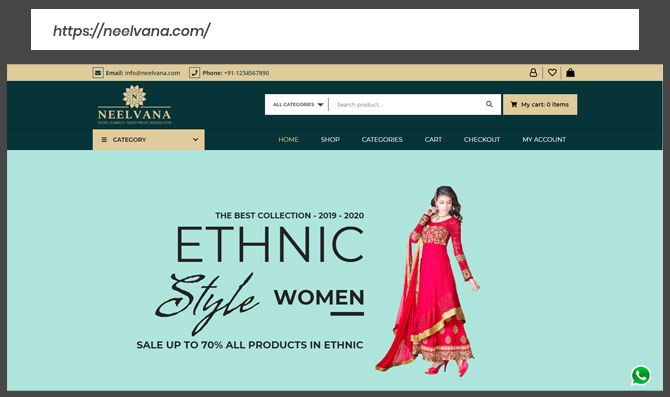 Neelvana - Website Designing & Development Portfolio