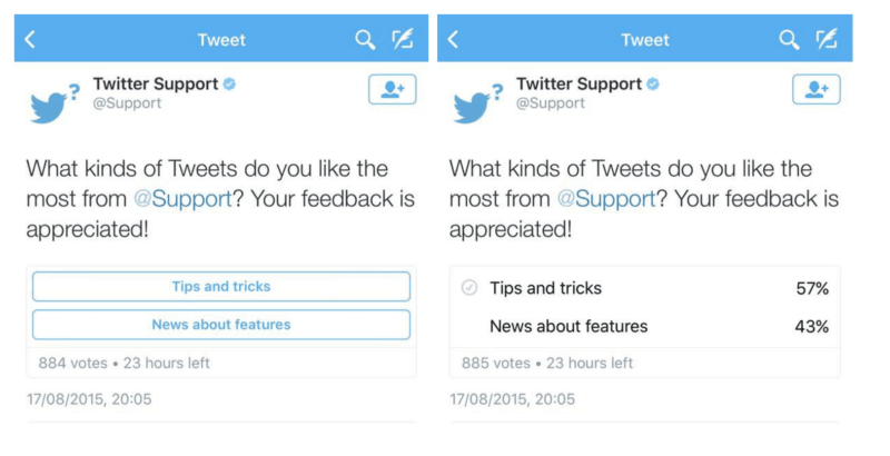 twitter feedback