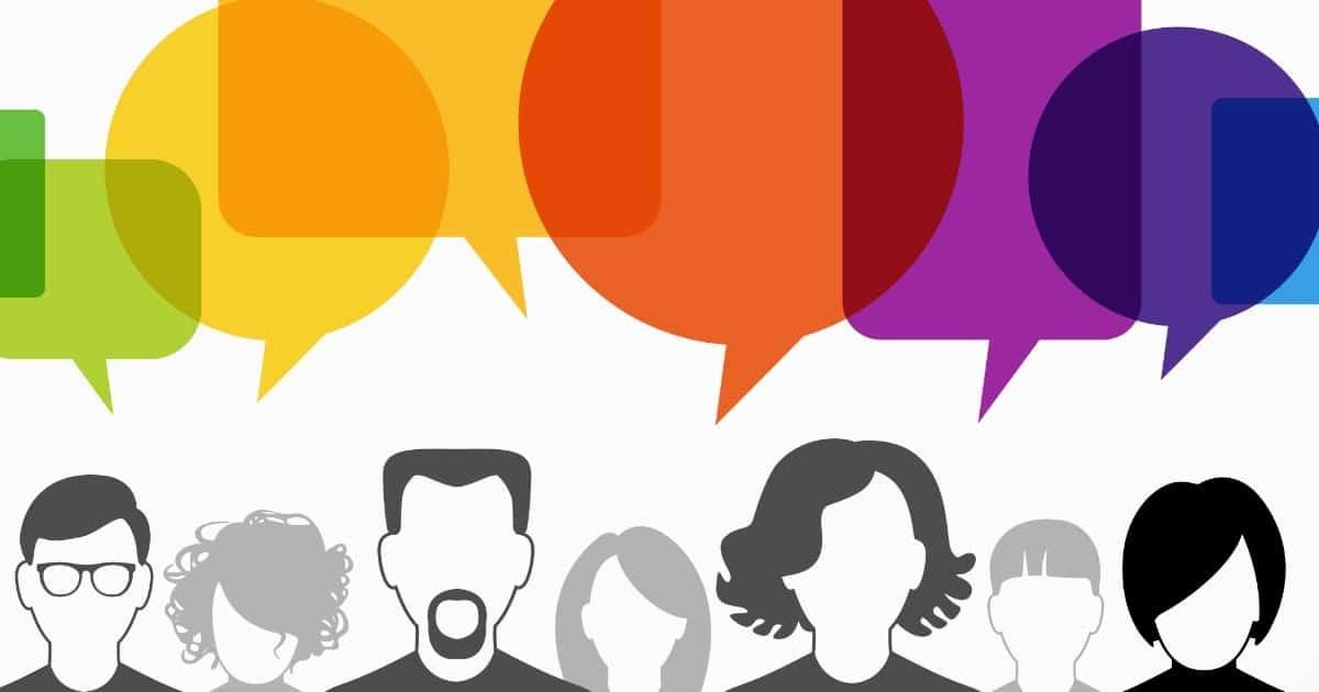 be vocal with customers