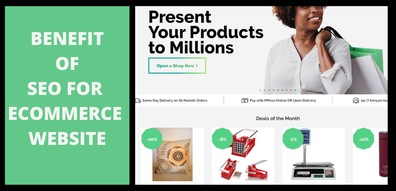 benefits of SEO for eCommerce website