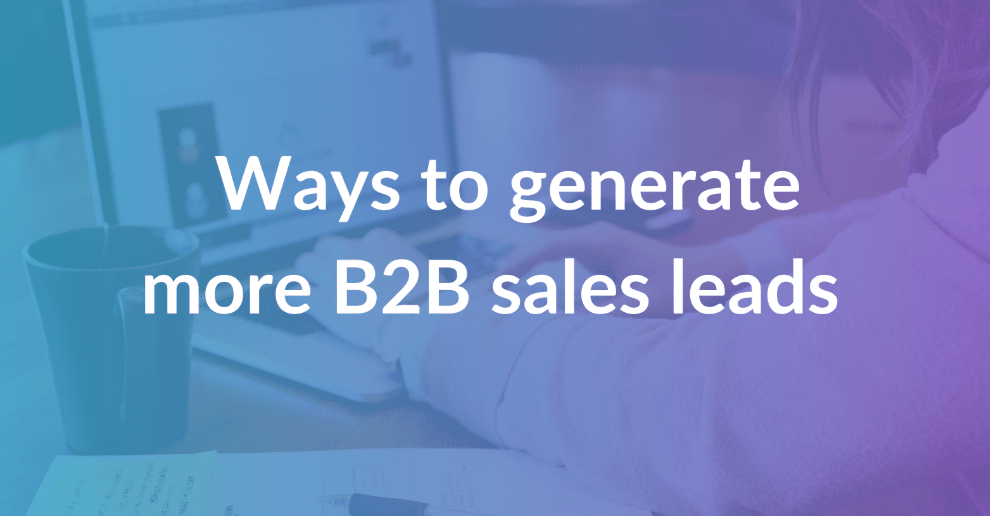 increase b2b sales with SEO