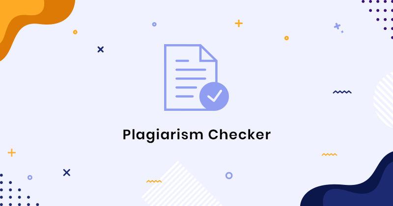 plagiarism checker